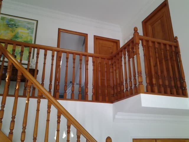 Le remplacement d'escalier : AVANT Le remplacement d'escalier : AVANT