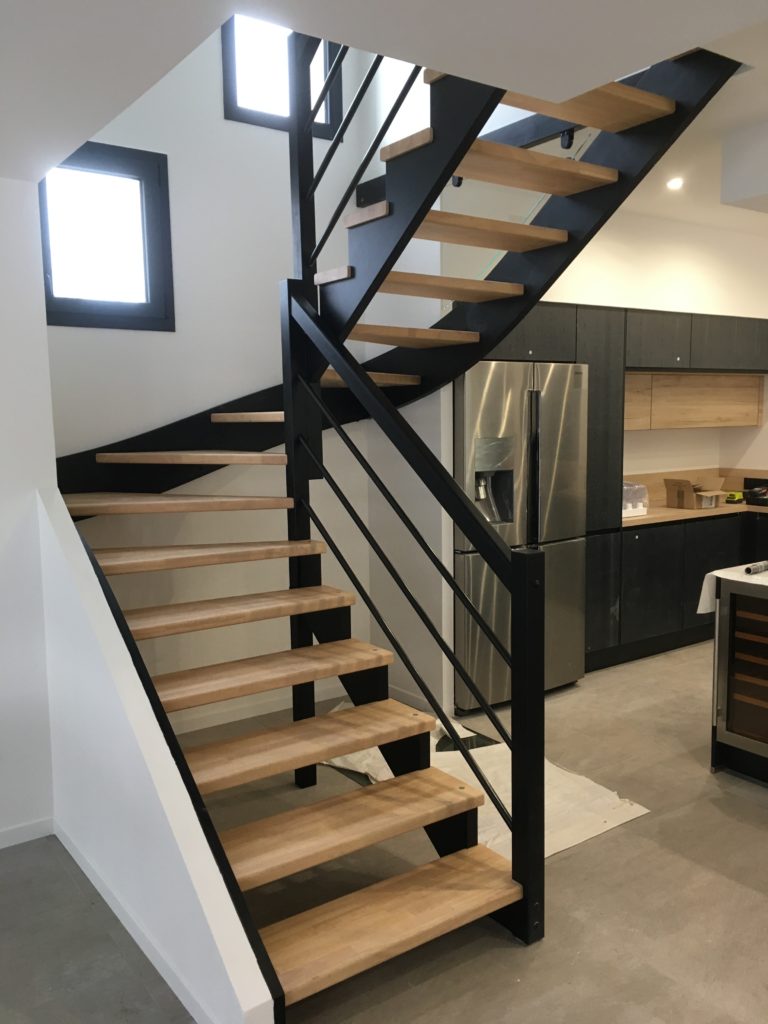 escalier bois design