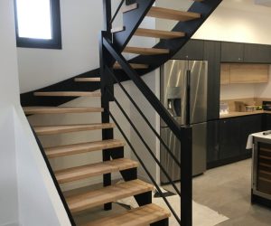 escalier bois design