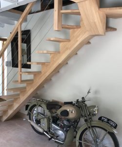 escalier quart tournant haut gamme prestige